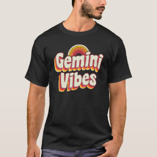 Retro Astrology May Or June Birthday Zodiac Sign G T-Shirt