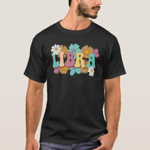 Retro Astrology September October Birthday Zodiac T-Shirt