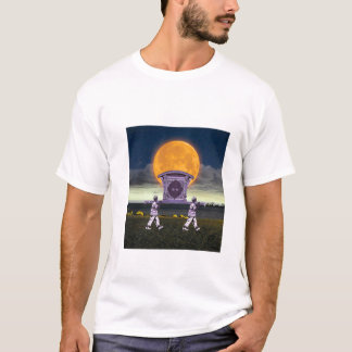 Retro Astronaut Space Exploration Graphic T-Shirt