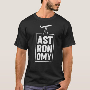 Retro Astronomy Motif I Space I Galaxy I Astronomy T-Shirt