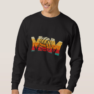 Retro Athletic Volleyball Team Sport Net Spike 61 Sweatshirt