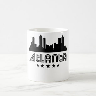 Retro Atlanta Skyline Coffee Mug