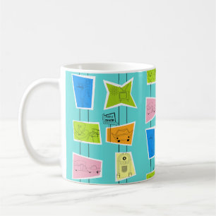 Retro Atomic Kitsch Mug