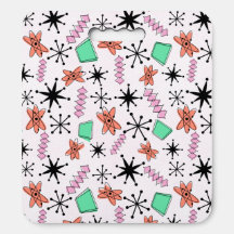 Retro Atomic MCM Pink Orange Green Black