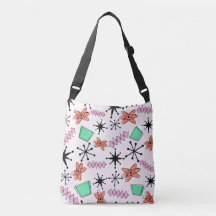 Retro Atomic MCM Pink Orange Green Black