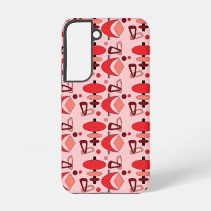 Retro Atomic Shapes Samsung Galaxy Case