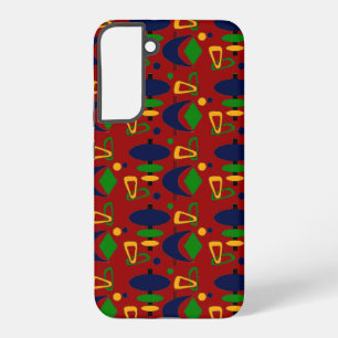 Retro Atomic Shapes Samsung Galaxy Case