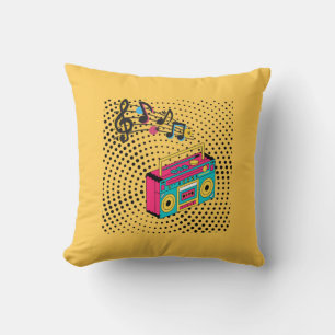 Retro audio boombox. cushion