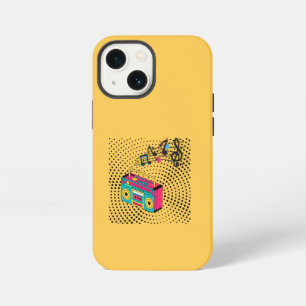 Retro audio boombox. iPhone 13 mini case