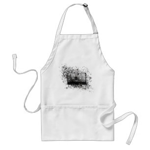 Retro Audio Cassette Standard Apron