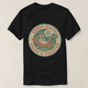 Retro Audiology Mindfulness Art T-Shirt