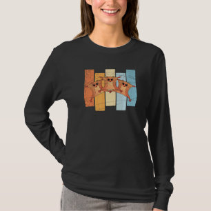 Retro Aussie Sugar Glider Zoo Keeper Animal Austra T-Shirt