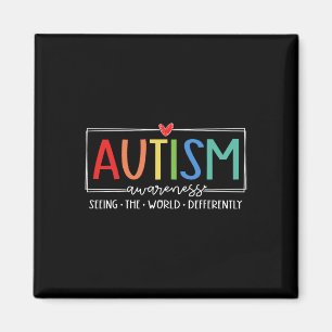 Retro Autism Seeing The World Differently Autism A Magnet