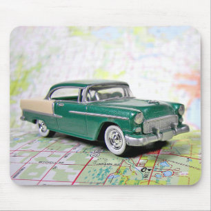 Retro Automobile Mouse Pad
