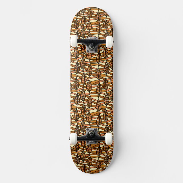 Retro Autumn Skateboard (Front)