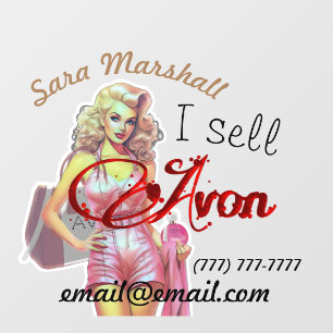 Retro Avon Representative  