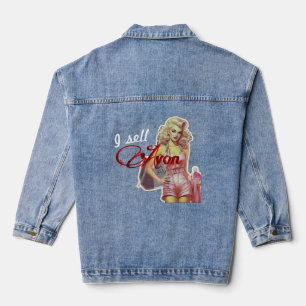Retro Avon Representative   Denim Jacket