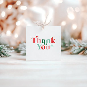 Retro Baby it's Cold Outside Thank you Favour Tags