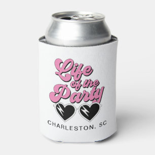 Retro Bachelorette Party Can Cooler