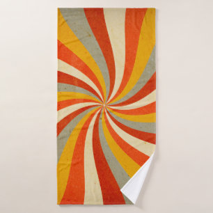 retro background with twist patternbackground,retr bath towel