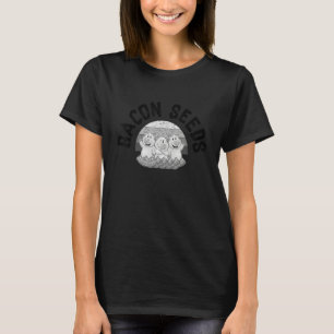 Retro Bacon Seeds, Boys Girls Farmer, Hog Lover, C T-Shirt