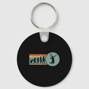 Retro Badminton Evolution Shuttle Vintage Badminto Key Ring