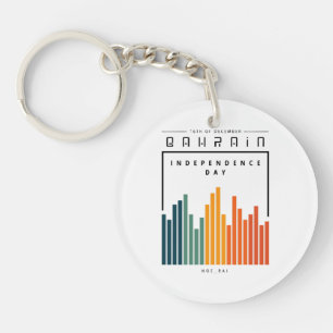 Retro bahrain  key ring