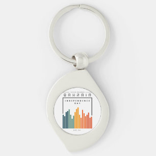 Retro bahrain  key ring