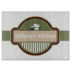Retro Bakers Hat Cutting Board