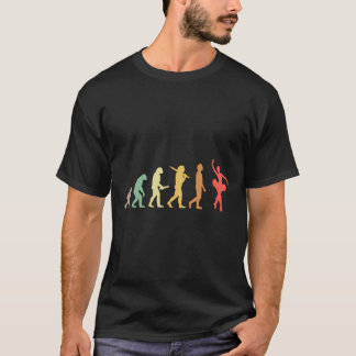Retro Ballet Evolution Gift For Ballerinas Ballet T-Shirt
