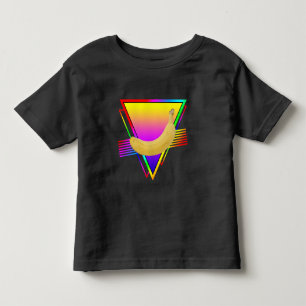 Retro Banana Fruit Toddler T-Shirt