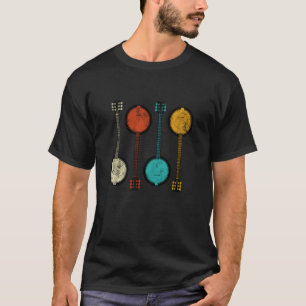 Retro Banjo Shirt - Bluegrass Shirt