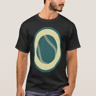 Retro Baseball Ball Vintage Player T-Shirt