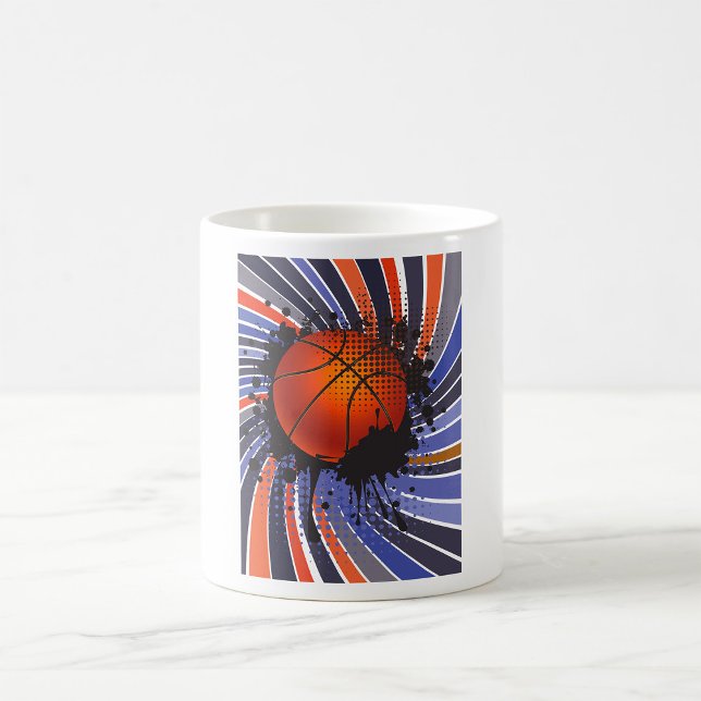 Retro Basketball Play Ball Sports Coffee Mug (Creator Uploaded)