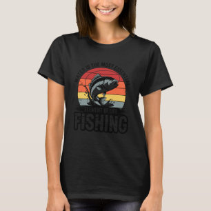 Retro Bass Fishing Fisherman - Cool Cast Catch Ang T-Shirt