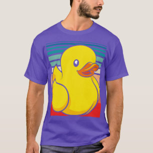 Retro Bath Duck Bath Toy Ducky Rubber Duck T-Shirt