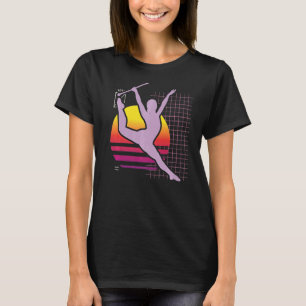 Retro Baton Twirling Majorette Baton Twirler 1 T-Shirt