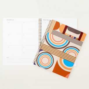 Retro Bauhaus Pattern Planner