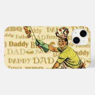 Retro BBQ Dad Case-Mate iPhone 14 Plus Case