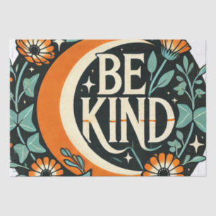 Retro Be Kind Tissue Paper