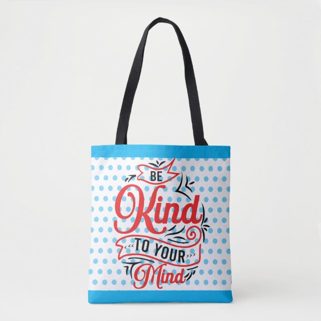 Retro Be Kind  Tote Bag (Front)