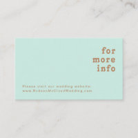 Retro Beach | Aqua Wedding Website