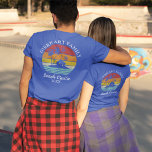 Retro Beach Cruise Family Reunion Matching T-Shirt<br><div class="desc">Make your family reunion one to remember with our Retro Beach Cruise matching t-shirts. Perfect for a summer beach retreat, these colourful shirts are just the thing to bring your family together. Whether you want to show off your family pride or get a festive look for your vacation, our t-shirts...</div>
