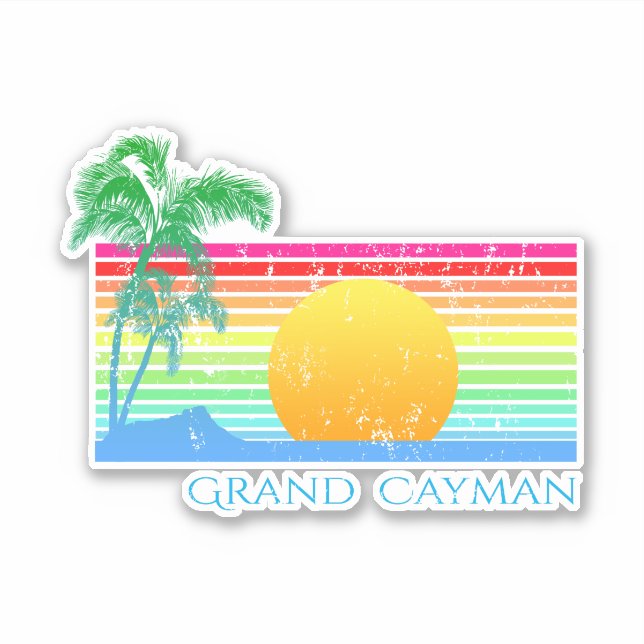 Retro Beach Grand Cayman (Front)
