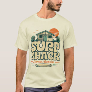Retro Beach House Surf Tee