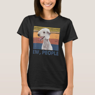 Retro Bedlington Terrier Ew People Bedlington Ter T-Shirt