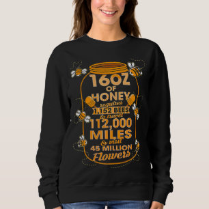 Retro Beekeeper Beekeeping Bumblebee Bee  Honey Sweatshirt