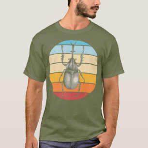 Retro Beetle Entomologist Insect Collector Bug T-Shirt