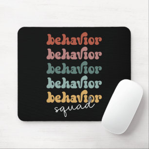 Retro Behaviour Squad Behavioural Therapist Mouse Pad