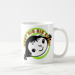 Retro Best Big Sister Ever Coffee Mug